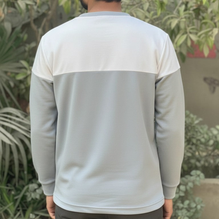 “Men’s Lining Print Full Sleeve T-Shirt | Casual & Trendy”