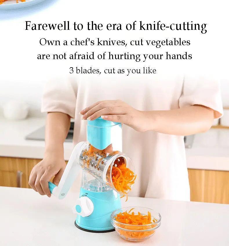Drum Vegetable Cutter – Fast & Efficient Kitchen Slicer and Chopper