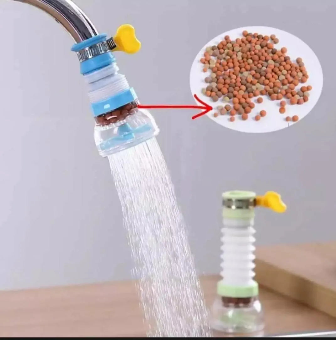 Fan Faucet 360° Water Saving Tap – Adjustable Rotating Splash Filter Nozzle