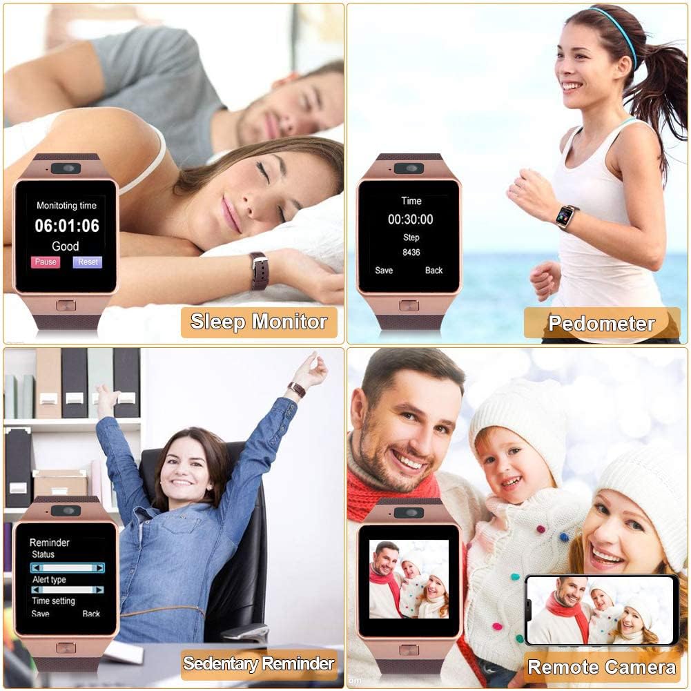 “DZ09 Bluetooth Smartwatch | Touchscreen Smart Watch for Android & iOS”