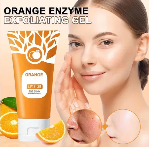 Orange Enzyme Exfoliating Gel – Deep Cleansing & Brightening Formula
