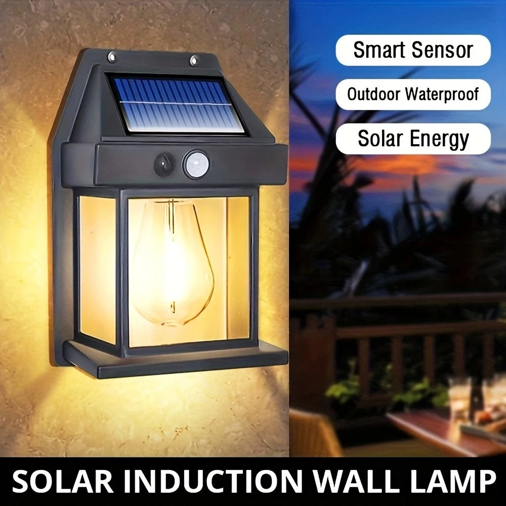 CALLISTA LED Solar Wall Lamp – Outdoor Waterproof Up & Down Light for Garden, Stairs & Fence