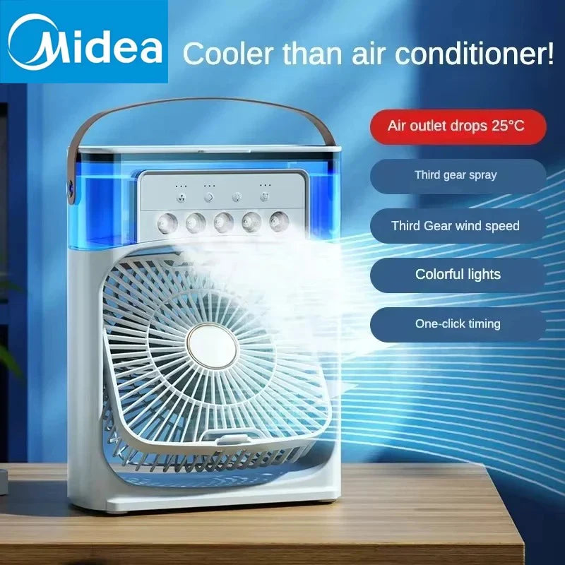 Mini Portable Air Conditioner & AC Fan – Personal Cooling Fan for Office & Room