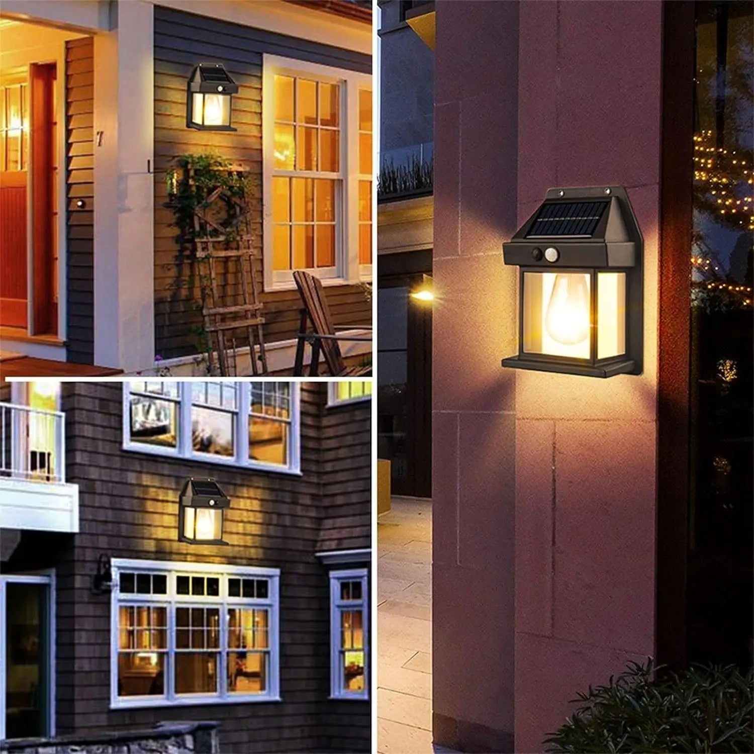 CALLISTA LED Solar Wall Lamp – Outdoor Waterproof Up & Down Light for Garden, Stairs & Fence
