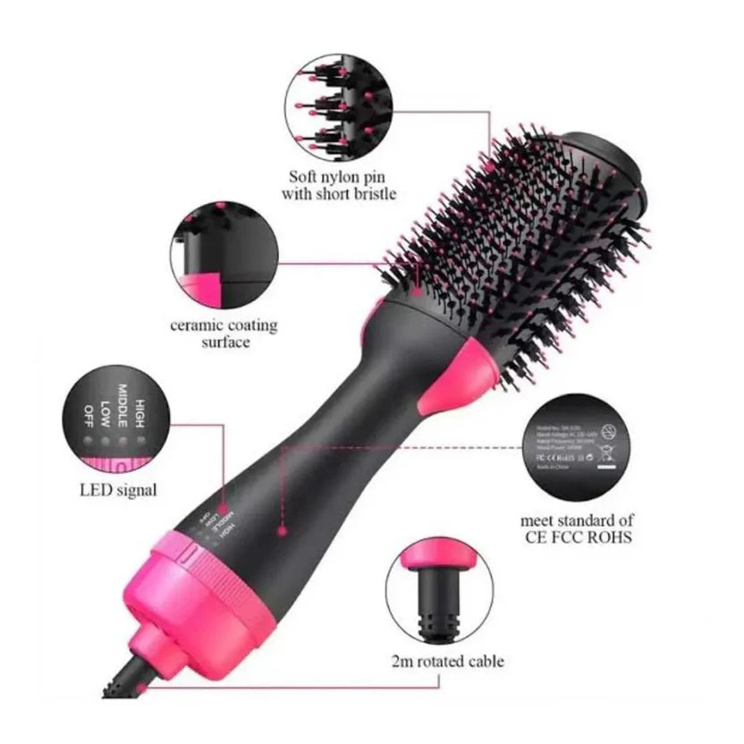 Fast Drying Hair Dryer Brush – 2-in-1 Styling & Drying Tool