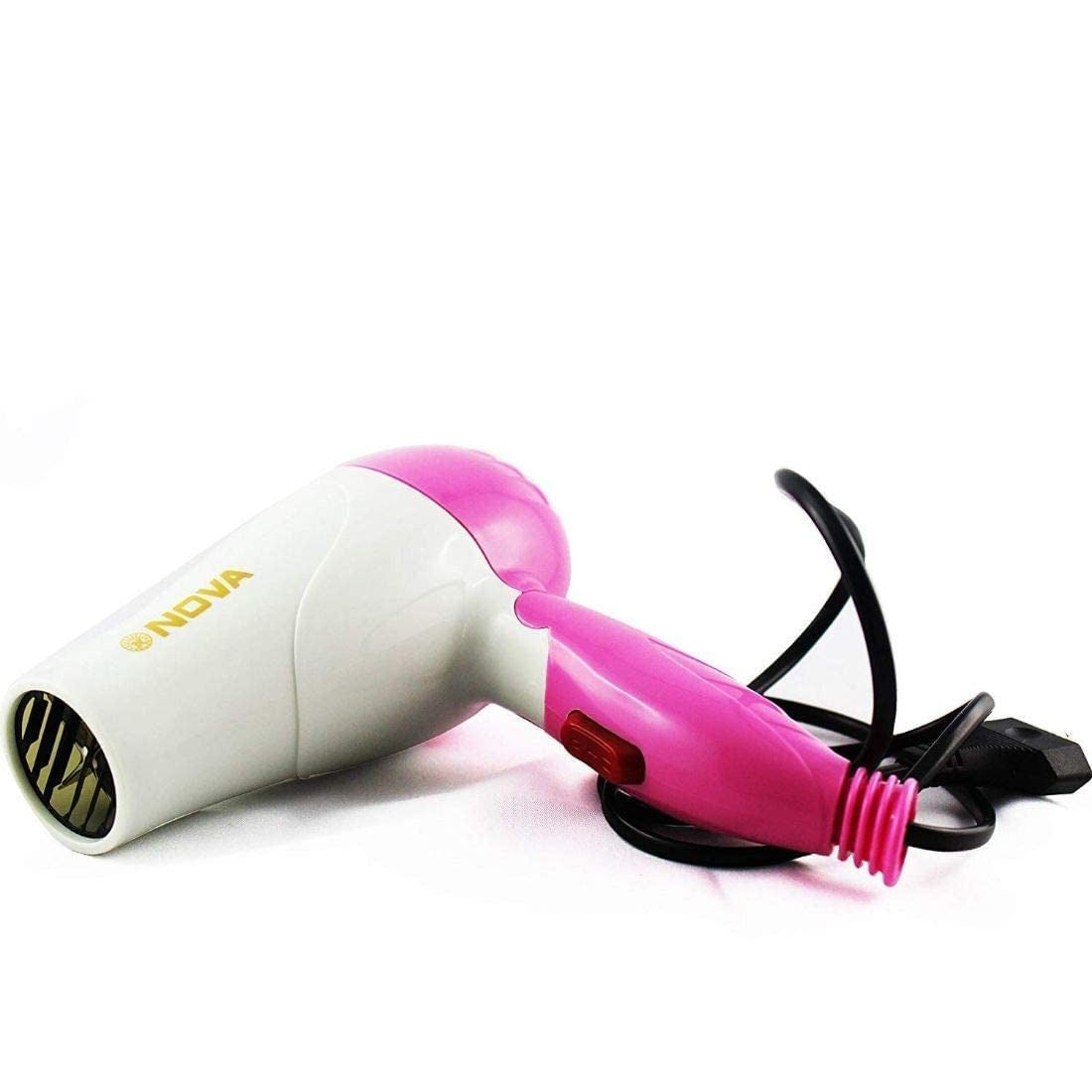 Nova Hair Dryer NV-1290 – Durable & Comfortable Hair Dryer with Smooth Handling (Random Color)