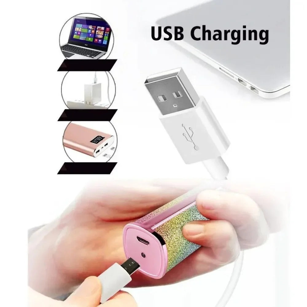 2 In 1 Rechargeable Electric Eyebrow Trimmer + Body Facial Hair Removal