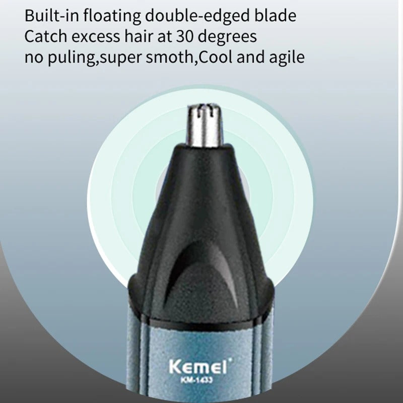 3 In 1 Electric Hair Removal Men’s Shaver – Beard Trimmer, Nose & Ear Hair Cutter