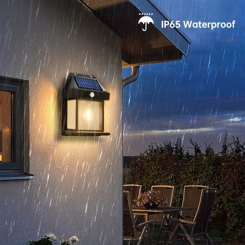 CALLISTA LED Solar Wall Lamp – Outdoor Waterproof Up & Down Light for Garden, Stairs & Fence